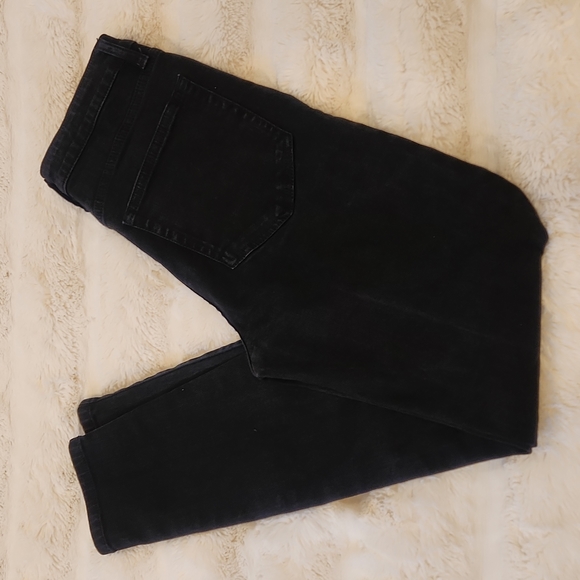 Mango High Rise Skinny Jeans size US 6 black - Picture 16 of 16